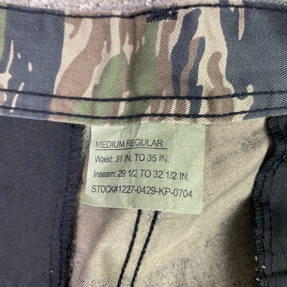 US Army Tiger Stripe Pants Men's Medium Camo Military Rothco BDU Cargo - Picture 10 of 16